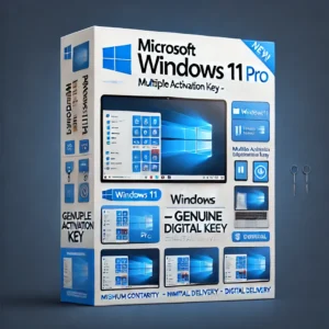 Microsoft Windows 11 Pro (Multiple Activation Key) – Genuine Digital License